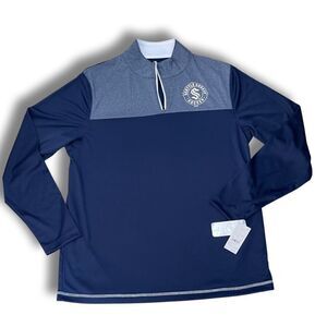 Seattle Kraken NHL Branded Iconic Defender Men’s 1/4 Zip